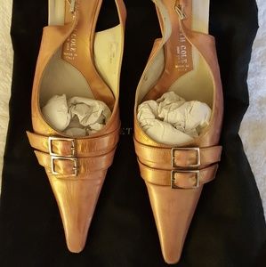 Kenneth Cole slingback shoes (with bag) 9M